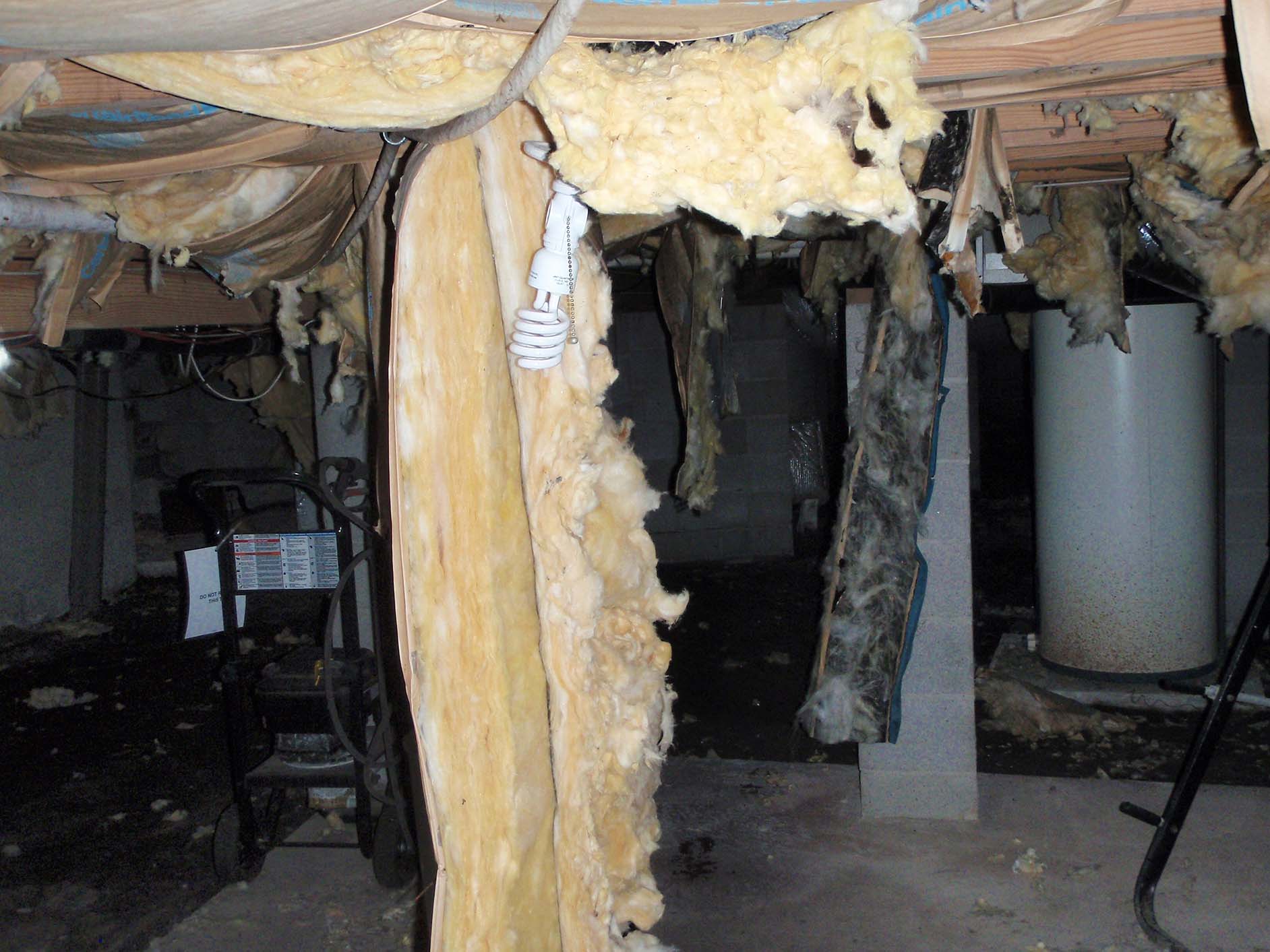 insulation under crawl space