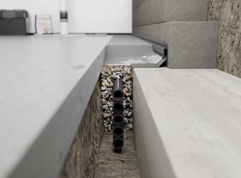 Interior Drain Tile System