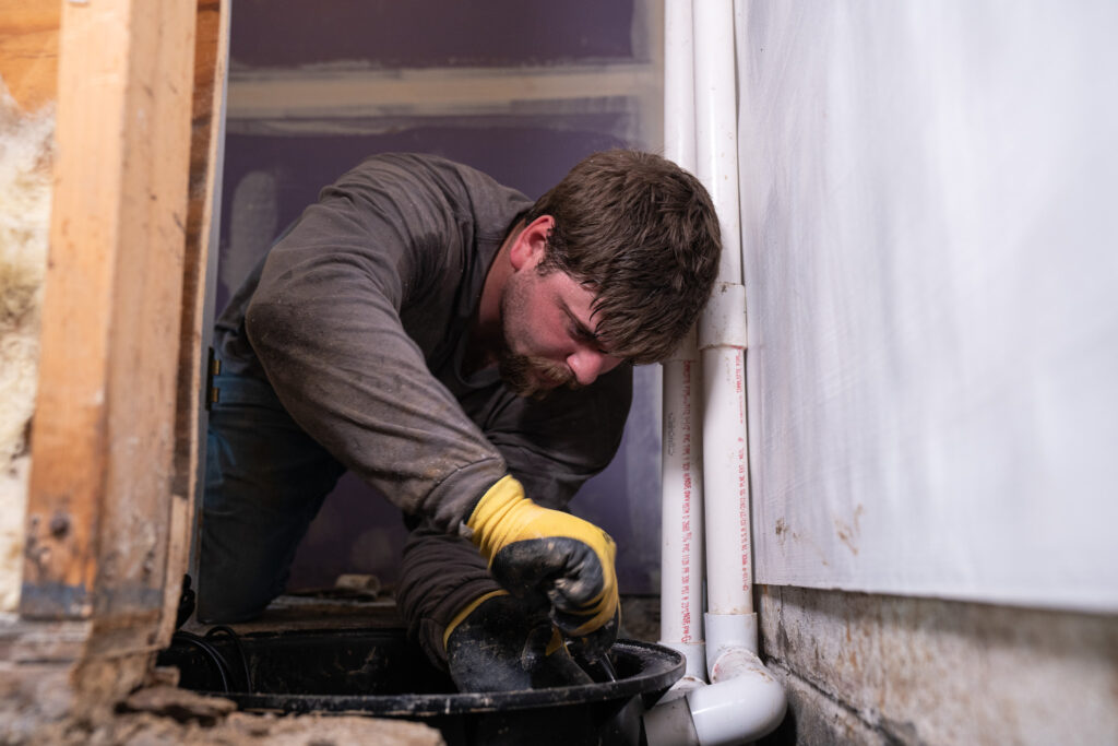 Waterproofing System in progress