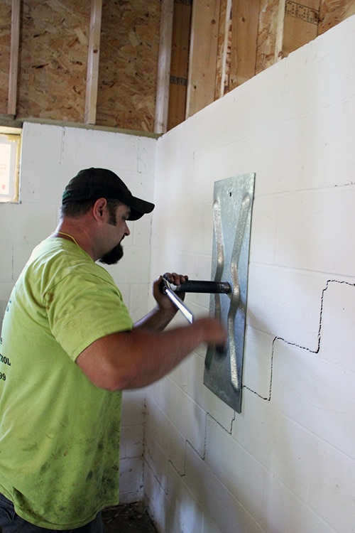 Wall Anchor Installation