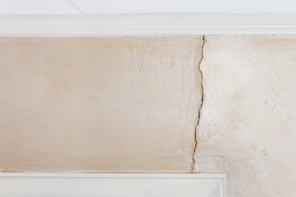 Interior Wall Crack