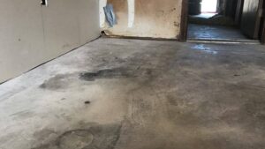A Leveled Basement Floor