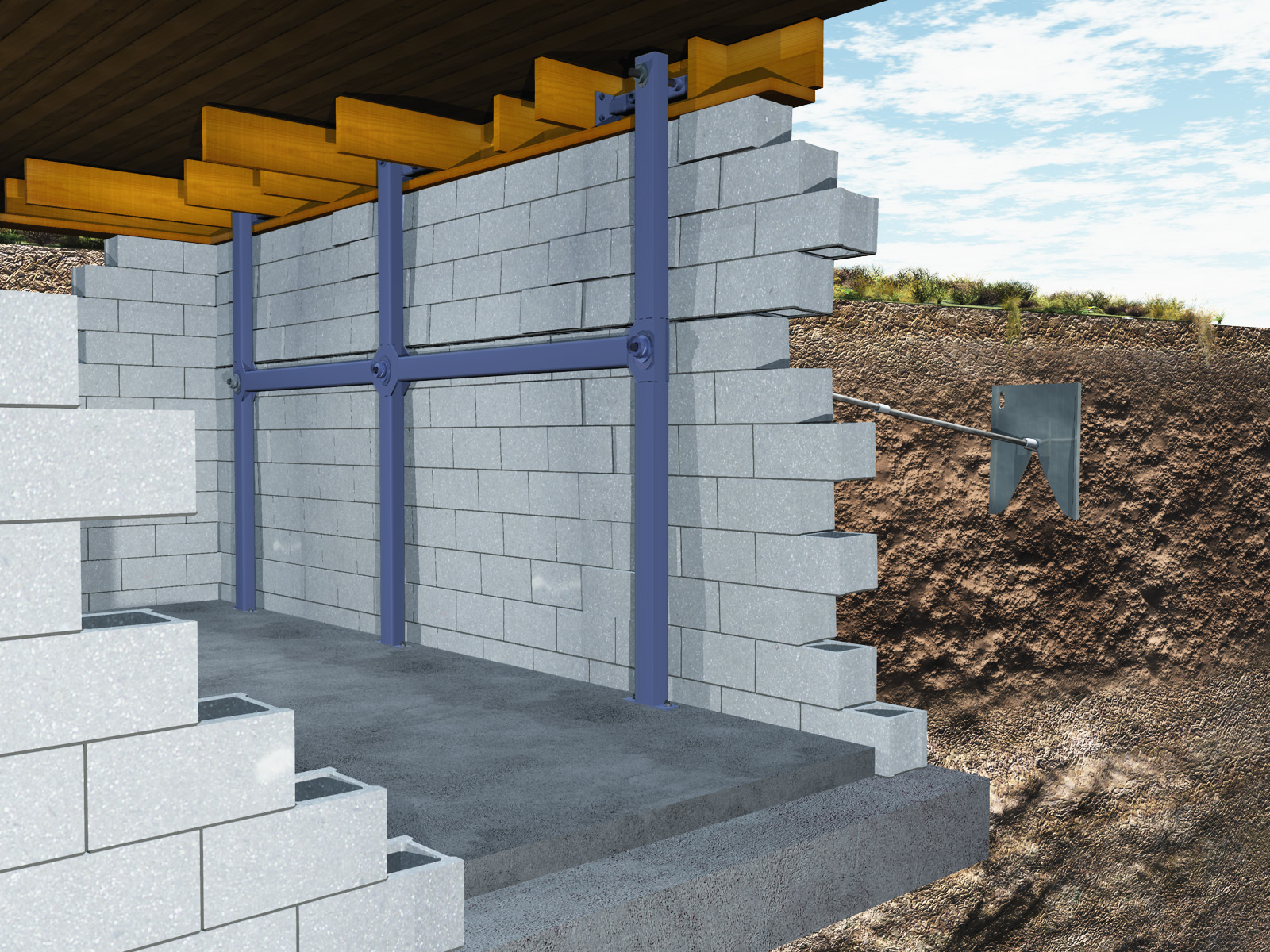 Diagram of Wall Repairs