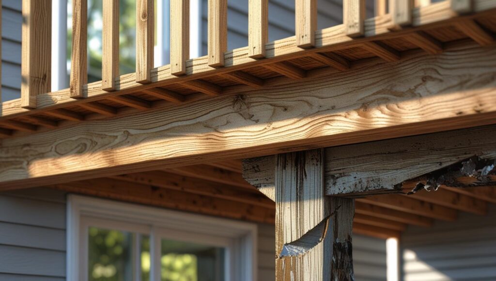 Helical Pier Deck Repair