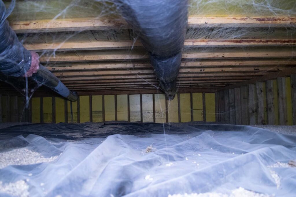 Crawl Space Not Encapsulated