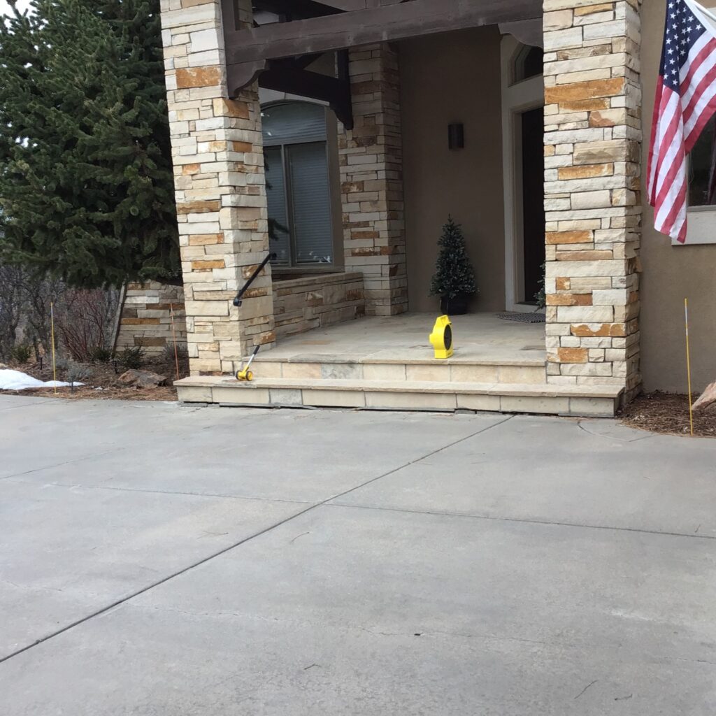 Checking a Driveway's Level